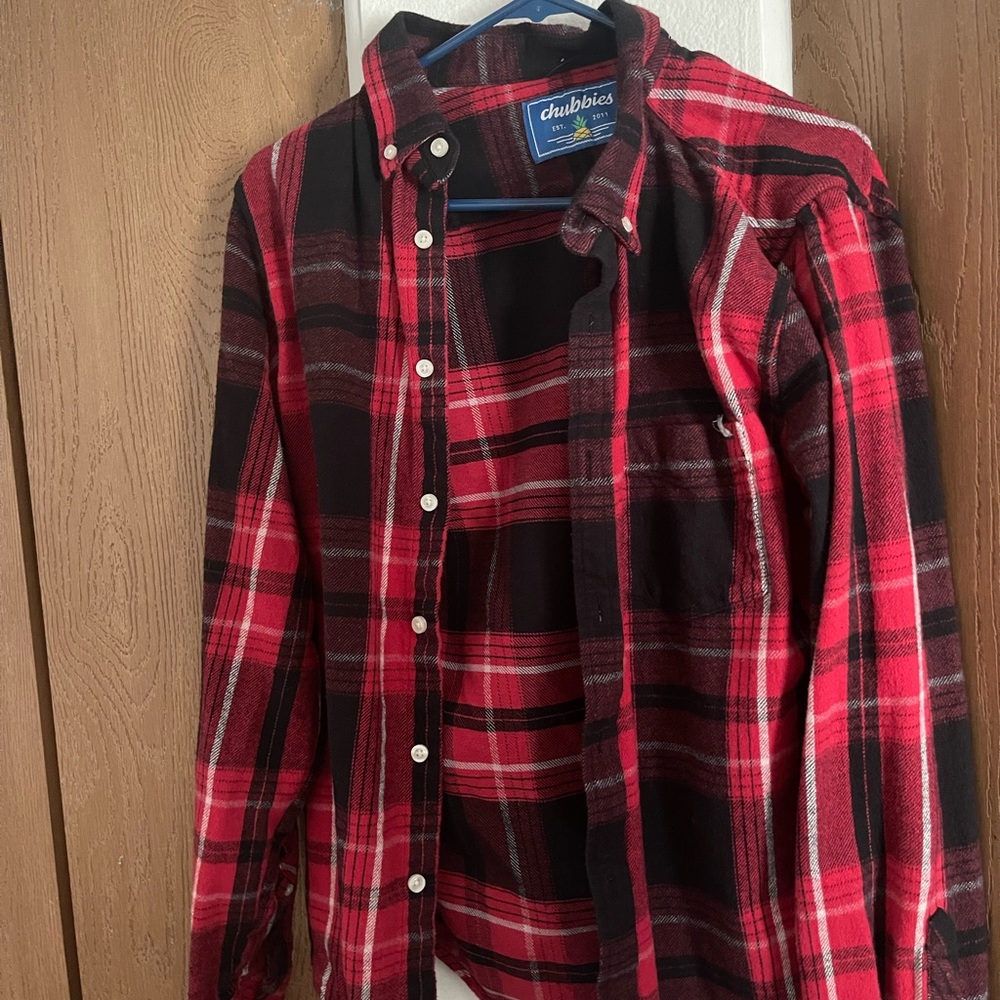 Chubbies Nutter Flannel Size Large